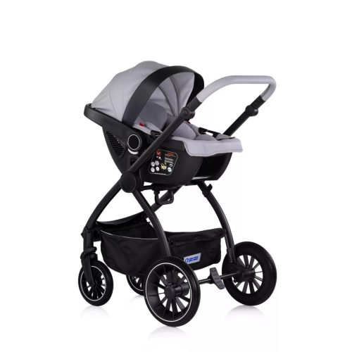 Chipolino Prestige 3az1-ben multifunkciós babakocsi - Platinum