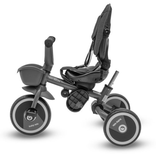 Babymix Relax 5az1 Összecsukható, 360 Forgatható üléssel, Szürke