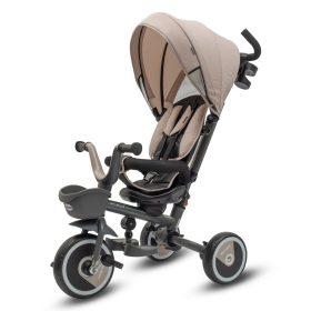  Babymix Relax 5az1 Összecsukható, 360 Forgatható üléssel, Barna