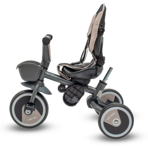Babymix Relax 5az1 Összecsukható, 360 Forgatható üléssel, Barna