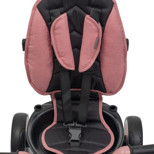 Babymix Relax 5az1 Összecsukható, 360 Forgatható üléssel, Rózsaszín