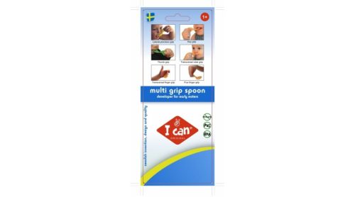 I Can Spoon Babakanál, 2db, Sárga-Fehér