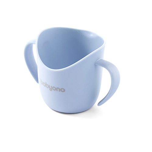 BabyOno tanulópohár - ergonómikus 6hó kék 1463/08
