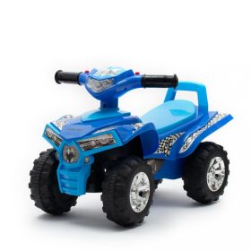   BabyMix Bébitaxi, Zenélő és Világító, Négykerekű Quad - Kék