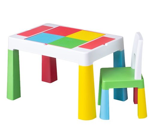 Tega Baby Multifun gyerek asztal és szék készlet – kreatív játékhoz, rajzoláshoz, építéshez 