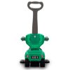 BabyMix Bébitaxi Tolókarral, zenélő, Zöld