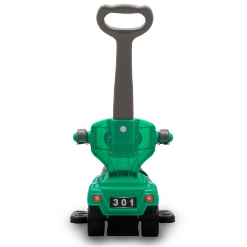BabyMix Bébitaxi Tolókarral, zenélő, Zöld