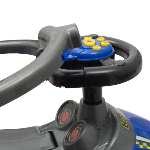 BabyMix Bébitaxi Tolókarral, zenélő, kék