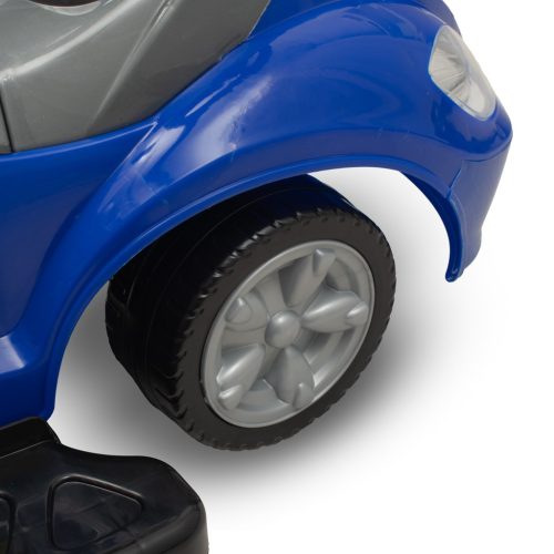 BabyMix Bébitaxi Tolókarral, zenélő, kék