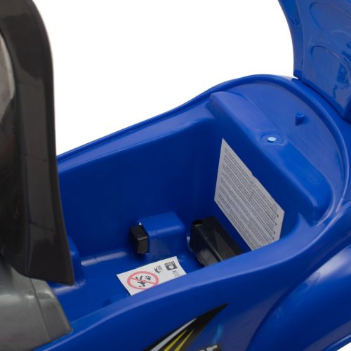 BabyMix Bébitaxi Tolókarral, zenélő, kék