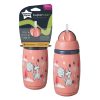 Tommee Tippee itatópohár - Superstar Insulated Straw Cup szívószálas hőtartó 266ml 12hó púder