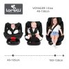 Lorelli Voyager i-Size autósülés 40-150cm + nyakpárna - Green